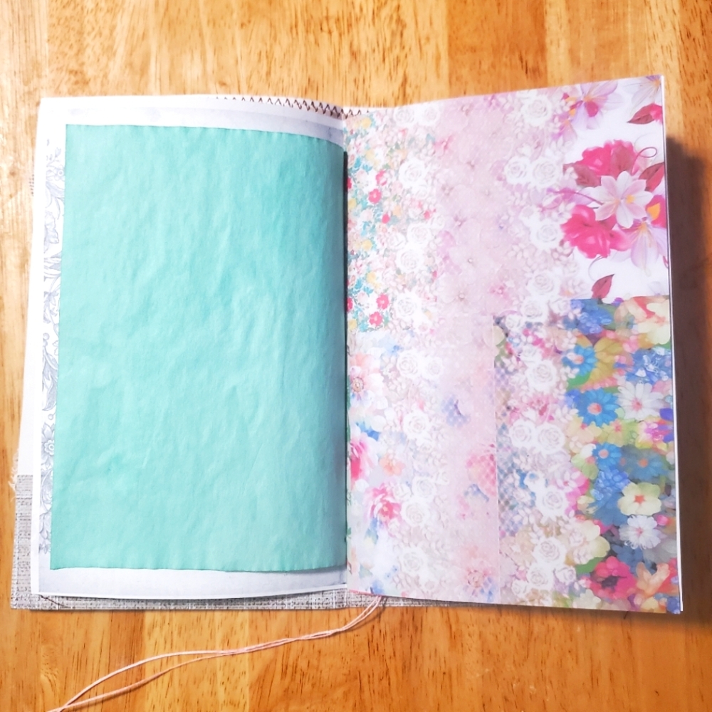 🙏 HAND CRAFTED Junk journal scrapbook photo album notebook journal - Picture 4 of 11